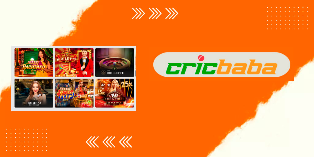 Play the Best Live Casino Games on Cric Baba